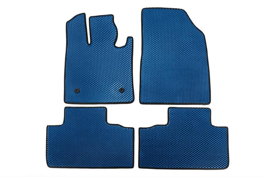 BYD Song Plus EV/Seal U 2020– EVA Floor Mats (for BYD Song Plus EV, Blue) Image