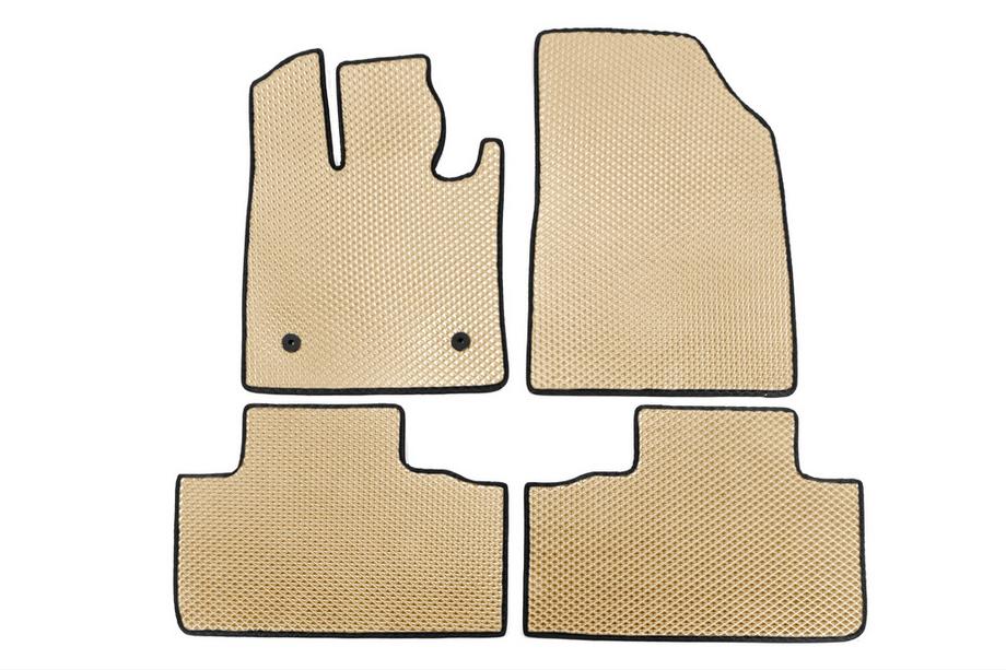 BYD Song Plus EV/Seal U 2020– EVA Floor Mats (for BYD Song Plus EV, Beige) Image