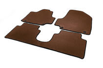 Hyundai Ioniq 5 2021- EVA Floor Mats (Brown) photo 2