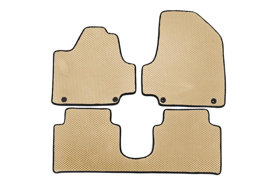 Hyundai Ioniq 5 2021- EVA Floor Mats (Beige) Image