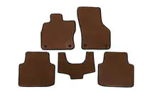 Skoda Superb 2015-2024 EVA Floor Mats (No Footrest, Brown) photo 1