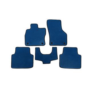 EVA Floor Mats (No Footrest, Blue) photo 1