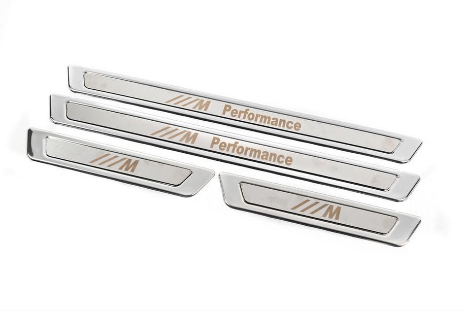 BMW Universal Door Sill Protectors BMW M Performance V-1 (4 pcs, stainless steel) Photo 6