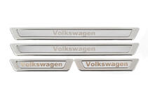 Volkswagen Universal Door Sill Protectors Volkswagen V-1 (4 pcs, Stainless Steel) photo 4