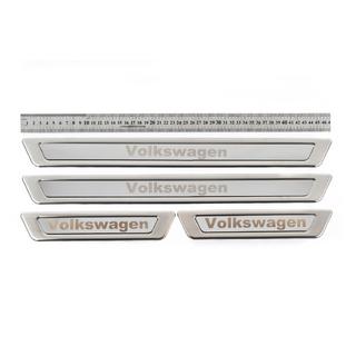 Universal Door Sill Protectors Volkswagen V-1 (4 pcs, Stainless Steel) photo 1
