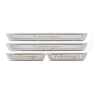 Universal Door Sill Protectors Volkswagen V-1 (4 pcs, Stainless Steel) photo 4