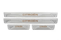 Citroen Universal door sill protectors Citroen V-2 (4 pcs, stainless steel) photo 2