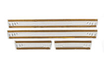 Citroen Universal door sill protectors Citroen V-2 (4 pcs, stainless steel) photo 4