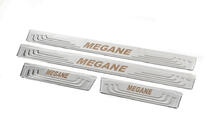 Renault Megane I 1996-2004 Door Sill Protectors V-2 (4 pcs, Stainless Steel) photo 3