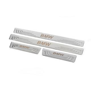 Universal Door Sill Protectors BMW V-2 (4 pcs, Stainless Steel) photo 3