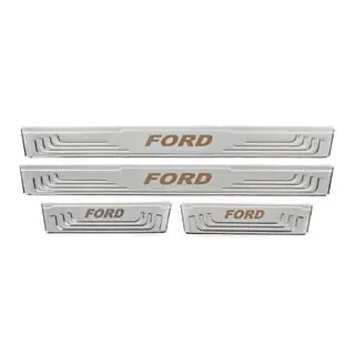 Universal Door Sill Protectors Ford V-2 (4 pcs, Stainless Steel) photo 2