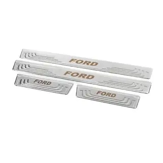 Universal Door Sill Protectors Ford V-2 (4 pcs, Stainless Steel) photo 3