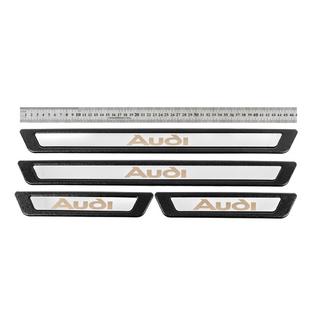 Universal Door Sill Protectors Audi V-3 (4 pcs, Stainless Steel)