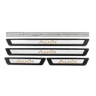 Universal Door Sill Protectors Audi V-3 (4 pcs, Stainless Steel) photo 1