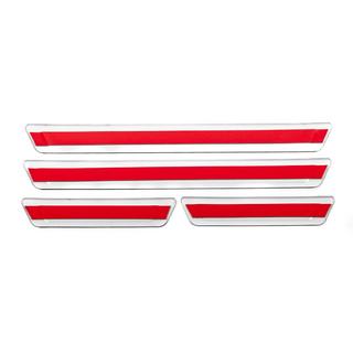 Universal Door Sill Protectors Audi V-3 (4 pcs, Stainless Steel) photo 4