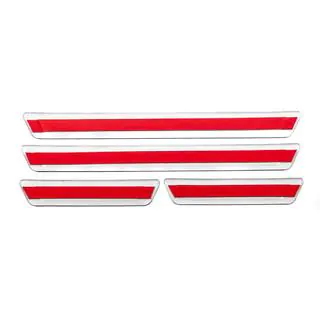 Universal Door Sill Protectors Audi V-3 (4 pcs, Stainless Steel) photo 4