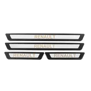 Universal Door Sill Protectors Renault V-3 (4 pcs, Stainless Steel) photo 2