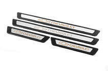 Chevrolet Universal Door Sill Protectors Chevrolet V-3 (4 pcs, Stainless Steel) photo 3