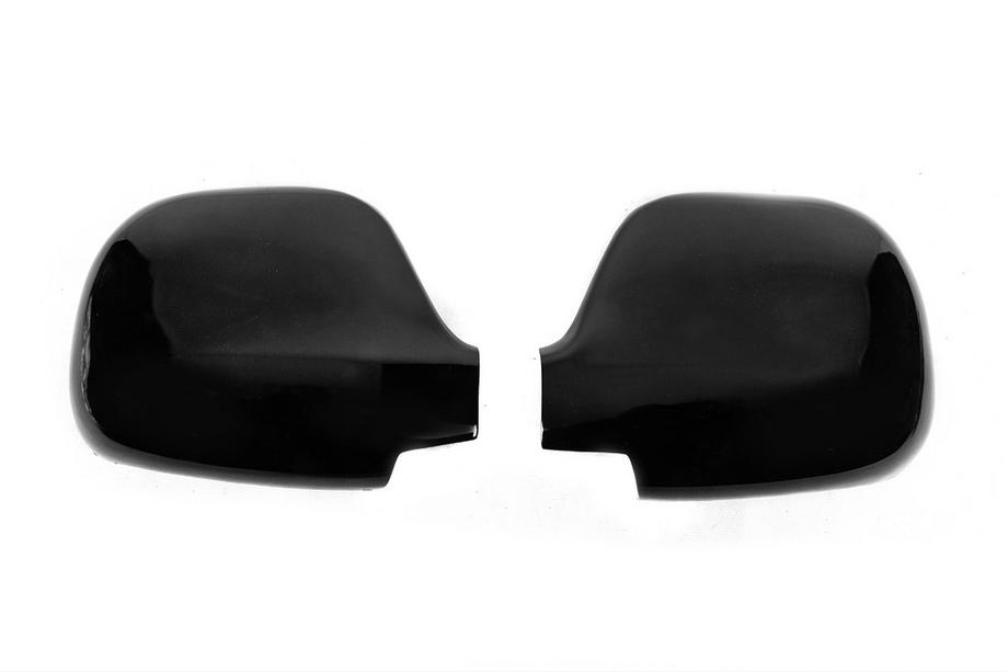 Mercedes Vito W639 2004-2014 Black Mirror Covers (2004-2010, Stainless Steel) Photo 2