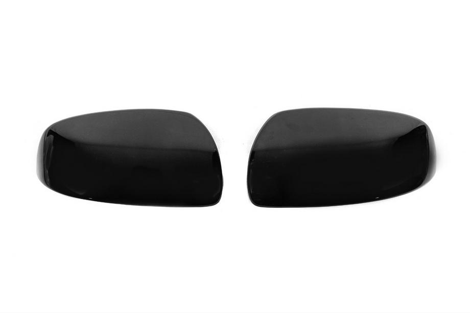 Mercedes Vito W639 2004-2014 Black Mirror Covers (2010-2014, Stainless Steel) Photo 2