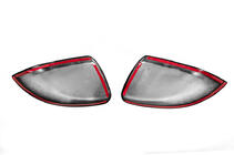 Mercedes Vito/V-class W447 2014- Black Mirror Covers (Stainless Steel) photo 4
