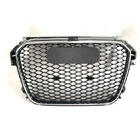 Audi A1 2010-2018 Front Grille RS-Style V-1 (2010-2014, black with chrome) photo 1