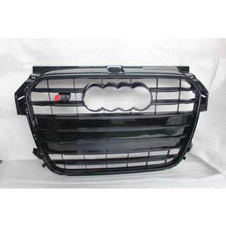 Front Grille S-Style V-2 (2010-2014, black with chrome)