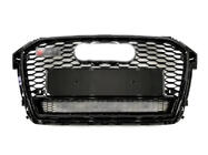 Audi A1 2010-2018 Front Grille RS-Style with Quattro Emblem (2014-2018, black) photo 1