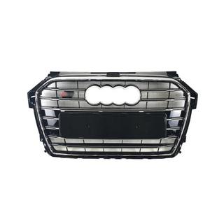 Front Grille S-Style (2014-2018, black with chrome) photo 2