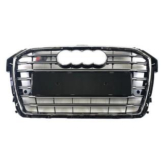 Front Grille S-Style (2014-2018, black with chrome) photo 1