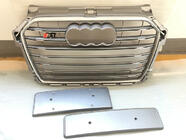 Audi A1 2010-2018 Front Grille S-Style (2014-2018, gray with chrome) photo 1