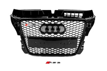 Audi A3 2003-2012 Front Grille RS-Style (2008-2012, black with chrome) photo 1