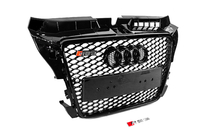 Audi A3 2003-2012 Front Grille RS-Style (2008-2012, black with chrome) photo 3