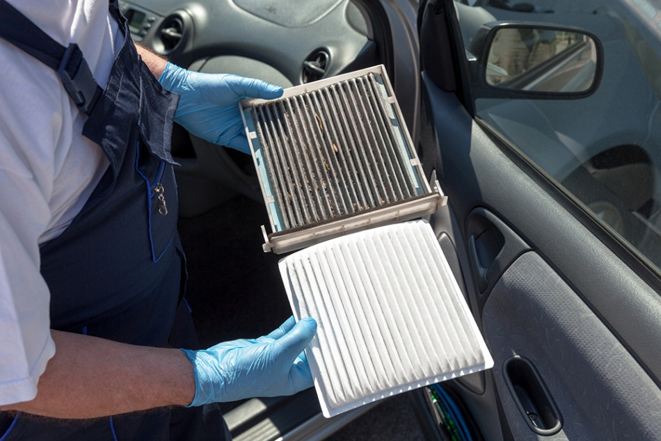 Why is it important to change the car cabin filter on time?