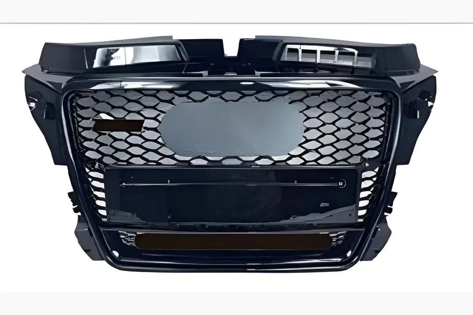 Audi A3 2003-2012 Front Grille RS-Style V-2 (2008-2012, black) Image