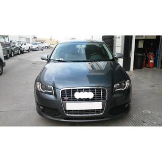 Front Grille S-Style (2008-2012, gray with chrome) Audi A3 2003-2012 photo 3