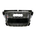 Audi A3 2003-2012 Front Grille S-Style (2008-2012, Black with Chrome) photo 1
