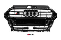 Audi A3 2012-2020 Front Grille S-Style (2012-2016, black) photo 1