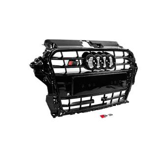Front Grille S-Style (2012-2016, black) Audi A3 2012-2020 photo 3