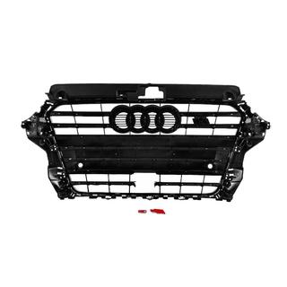 Front Grille S-Style (2012-2016, black) Audi A3 2012-2020 photo 4