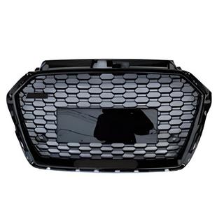 Front Grille RS-Style (2016-2020, without logo, black) Audi A3 2012-2020