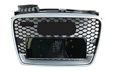 Audi A4 B7 2004-2008 Front Grille RS-Style V-1 (black with chrome) photo 1
