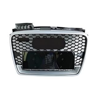 Front Grille RS-Style V-1 (black with chrome) Audi A4 B7 2004-2008