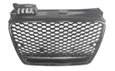 Audi A4 B7 2004-2008 Front Grille RS-Style V-2 (without logo, black with chrome) photo 1