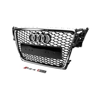 Front Grille RS-Style V-2 (2007-2011, black with chrome) photo 2