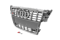 Audi A4 B8 2007-2015 Front Grille RS-Style (2007-2011, gray with chrome) photo 2