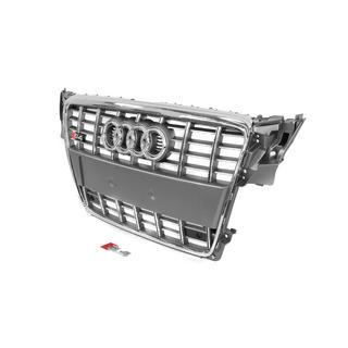 Front Grille RS-Style (2007-2011, gray with chrome) photo 2