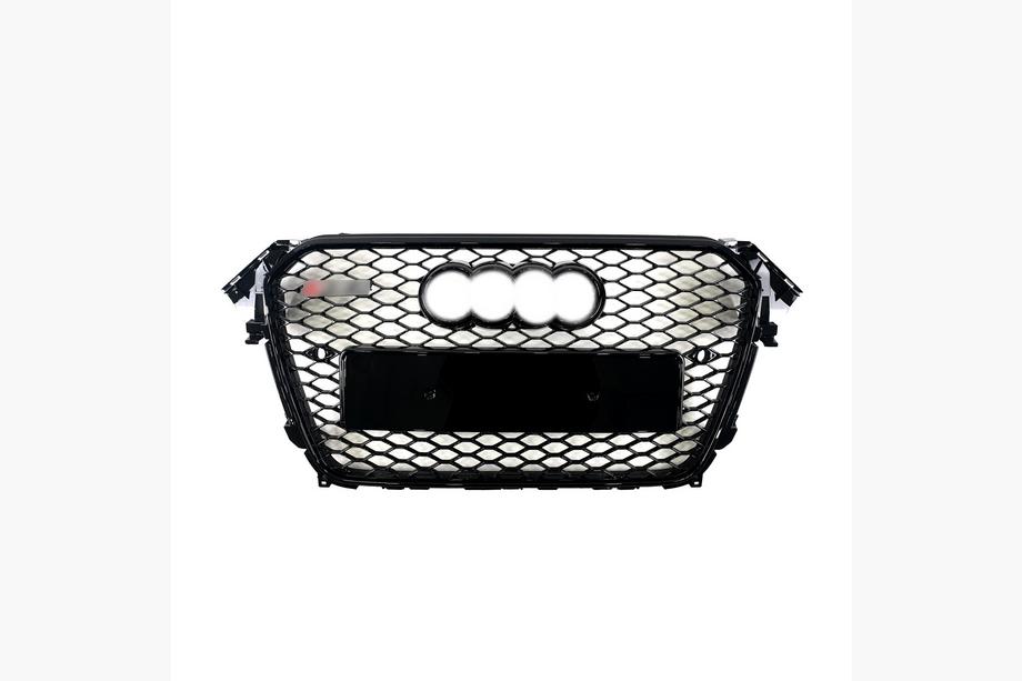 Audi A4 B8 2007-2015 Front Grille RS-Style (2012-2015, black) Image