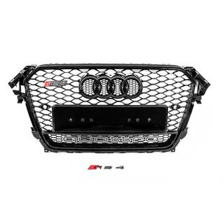 Front grille RS-style black with Quattro lettering (2012-2015) photo 1