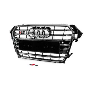 Front Grille S-Style (2012-2015, black with chrome) photo 2